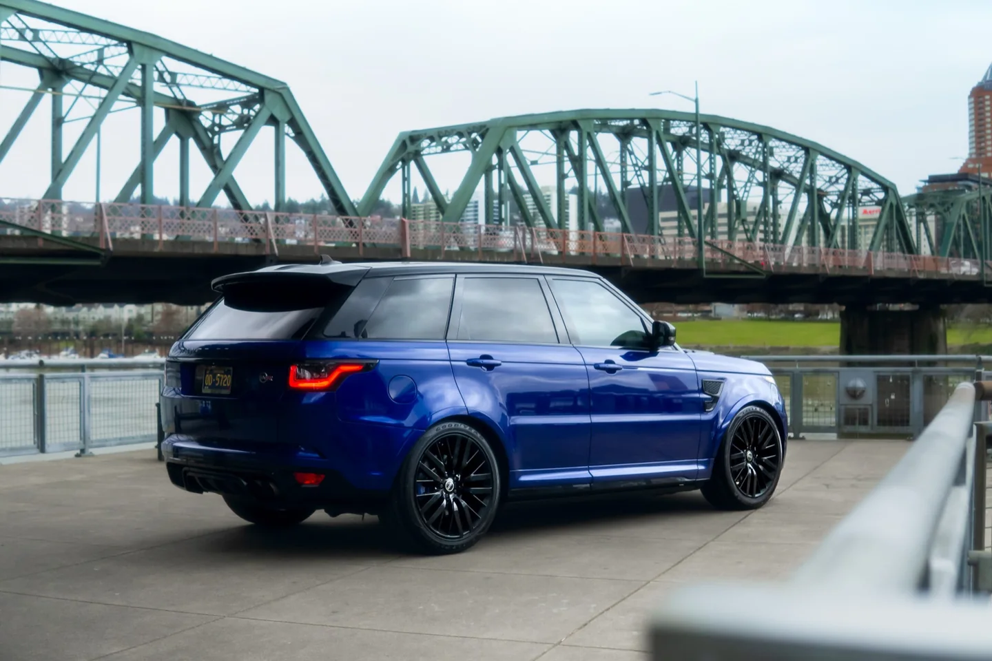 Collector vehicle detailed by Platinum Auto Care on the Portland waterfront