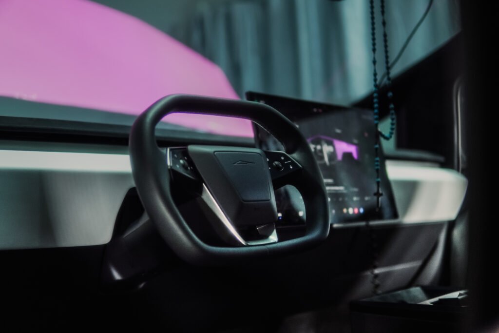 Cybertruck Interior detail